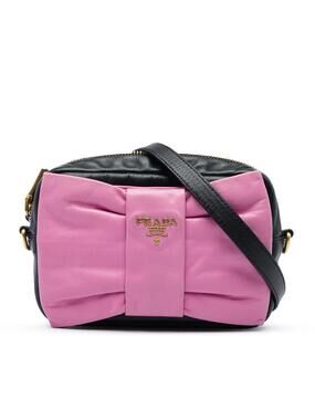 Prada Nappa Fiocco Bow Crossbody Pre- #358171P54B
